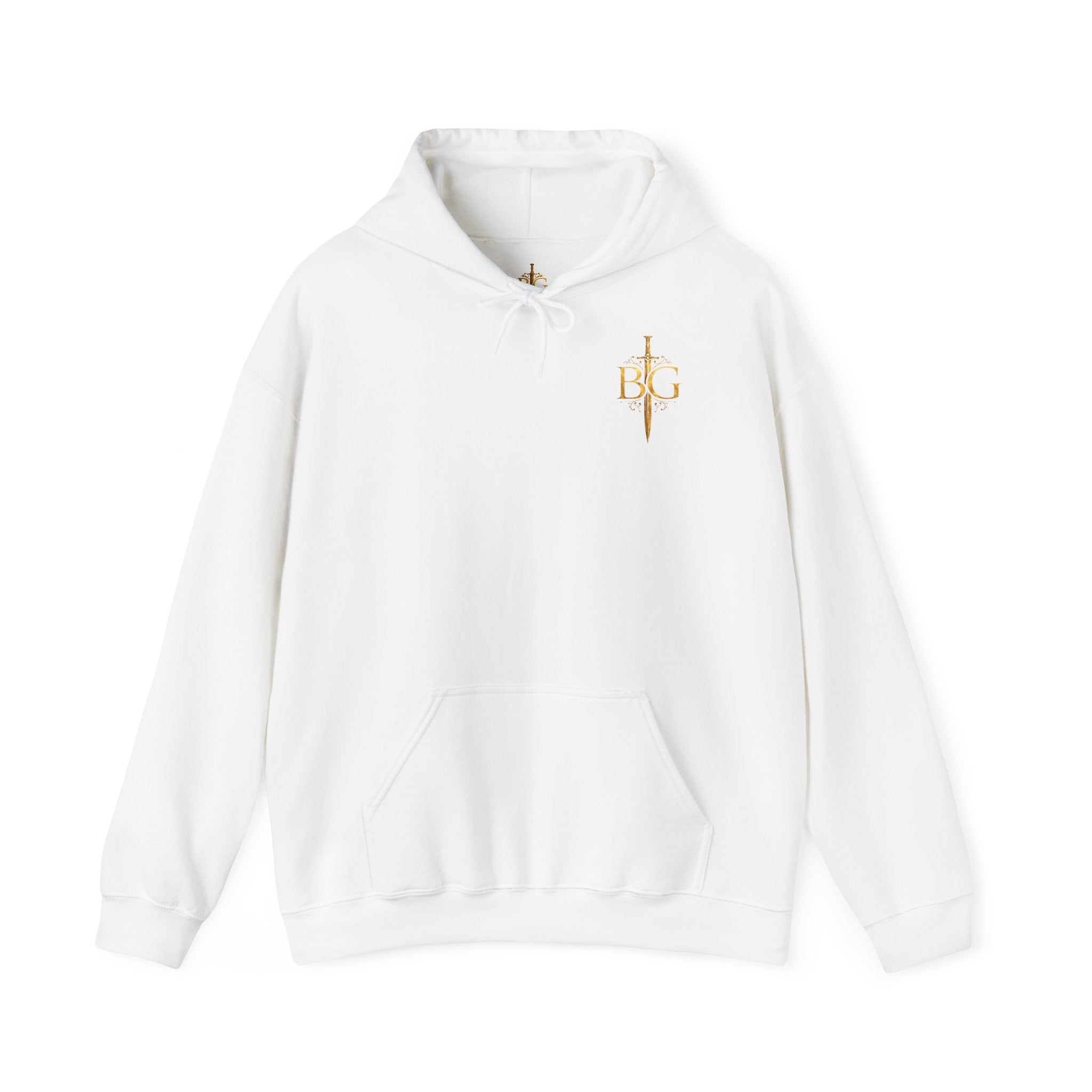 Bleak Gold Hoodie | Minimal Gold Emblem