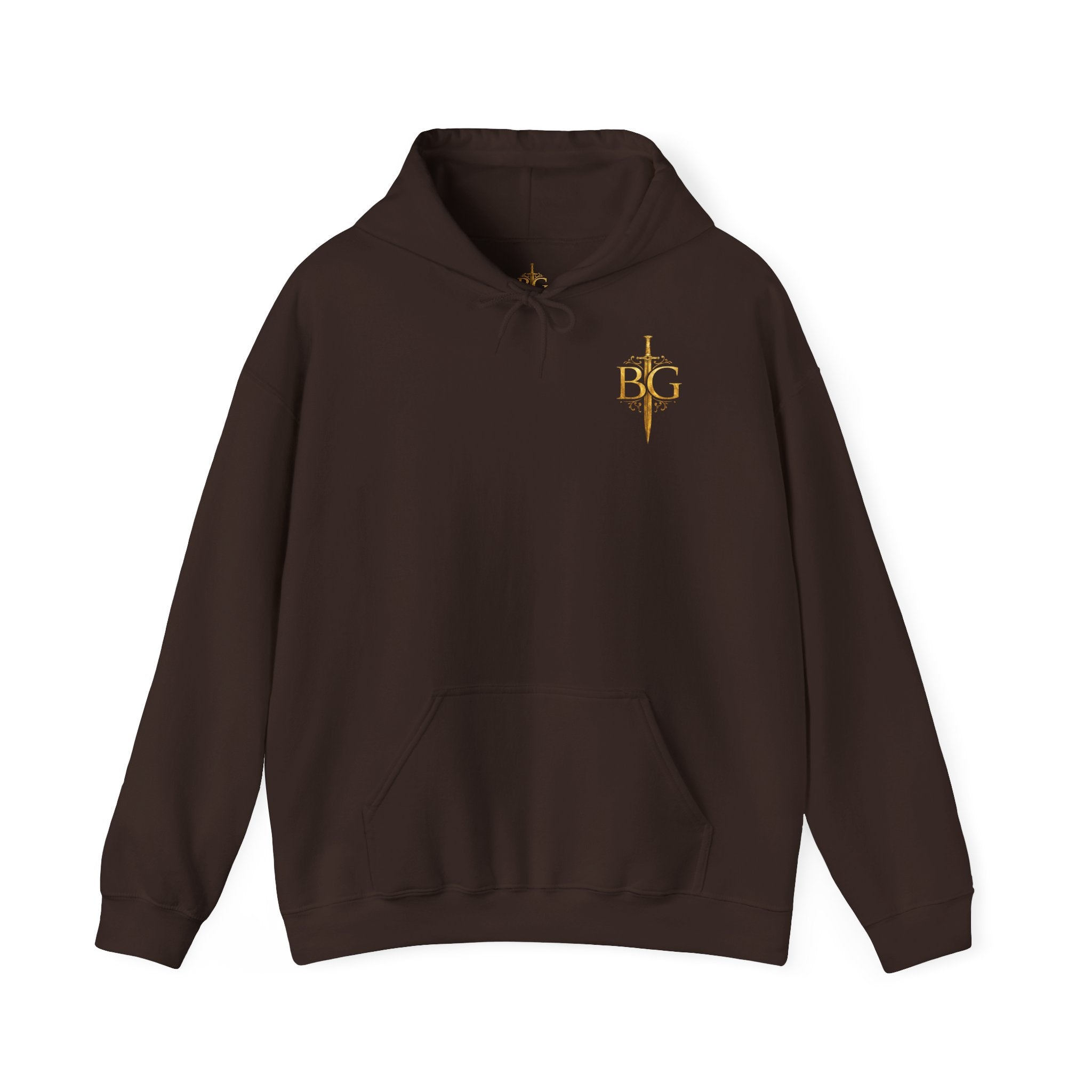 Bleak Gold Hoodie | Minimal Gold Emblem