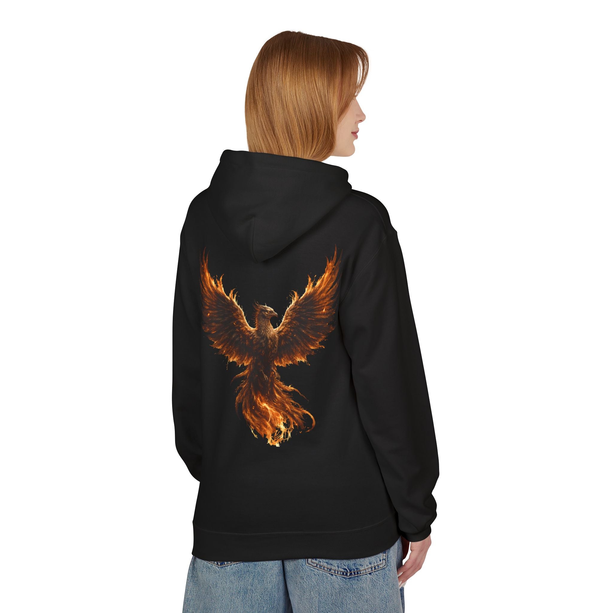Bleak Gold Phoenix Hoodie – Dark Luxury Streetwear